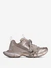 Balenciaga Multicolor Mesh And Rubber 3xl Sneakers In Brown