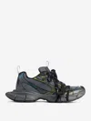 Balenciaga Men's 3xl Sneaker  In Dark Green/black/blue/green In Gray