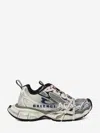Balenciaga 3xl Split Logo Nylon And Mesh Sneakers In Multi