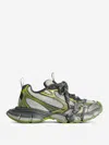 Balenciaga Multicolor Mesh And Rubber 3xl Sneakers In Neon Yellow