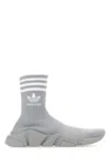 Balenciaga Speed Lt Adidas Sneakers In Gray