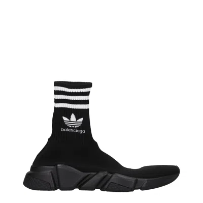 Balenciaga X Adidas Speed High-top Sneaker In Black