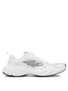 Balenciaga Men White Cowskin And Polyester Monday Shoe Sneakers In White