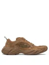 Balenciaga Men Monday Sneakers In Brown