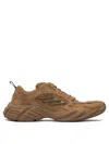 Balenciaga Men Monday Sneakers In Brown