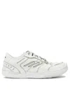 Balenciaga Women Hamptons Worn-out Sneakers In White