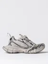 Balenciaga Multicolor Canvas 3xl Sneakers In Beige