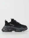 Balenciaga Sneakers Triple S Clear Sole Da Donna In Nero In Schwarz