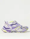 Balenciaga Purple Runner 2.0 Low Top Sneakers In Sand