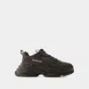 Balenciaga Sneakers Triple S -  - Denim - Schwarz In Black