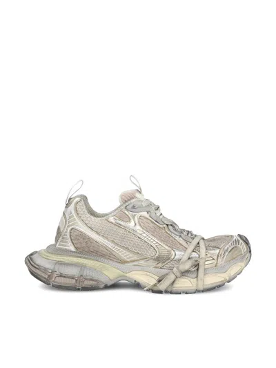 Balenciaga Sneakers In Eggshell