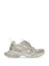 Balenciaga Eggshell Polyurethane Sneakers In Eggshell