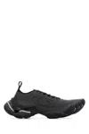 Balenciaga Dark Grey Fabric Anatomic Sneakers In Gray