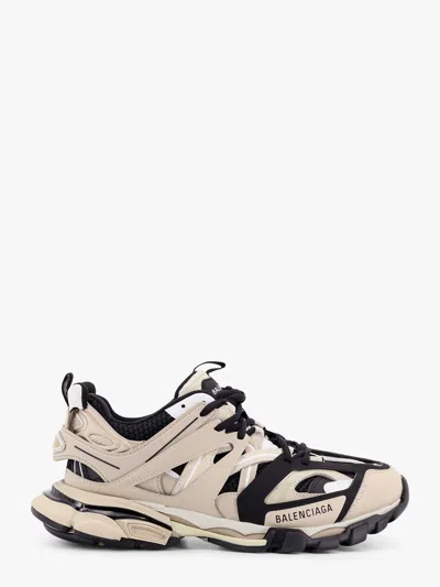 Balenciaga Mesh And Nylon Low-top Sneakers In Beige