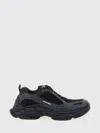 Balenciaga Black Polyester Athletic Sneakers In Black