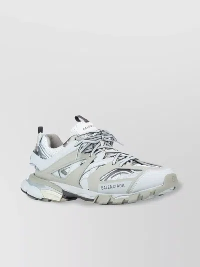 Balenciaga Sneakers Mesh Panel Padded Collar In White