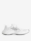 Balenciaga Low-top Sneakers With Embossed Geometric Details In White