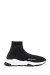 Balenciaga Speed Lt Knit Sneakers In Black