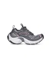 Balenciaga Grey Pink White And Black 6xl Polyurethane Sneakers In Multi