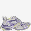 Balenciaga Purple Runner 2.0 Low Top Sneakers In Red