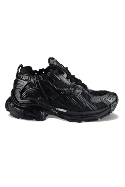 Balenciaga Sneakers Runner In Black