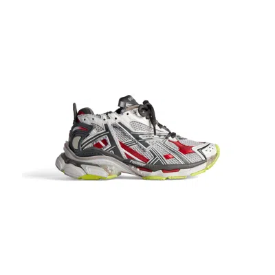 Pre-owned Balenciaga Sneakers Runner Track 3xl Tyrex 677403w3rb69167 In White Grey Red