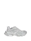 Balenciaga Runner Lace-up Sneakers In Silver