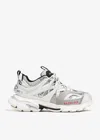 Balenciaga Track Low-top Sneakers In Silverwhbl