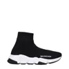 Balenciaga Speed Lt Logo-print Stretch-knit High-top Sneakers
