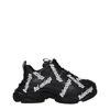Balenciaga Triple S Logo-print Sneakers In Black
