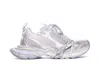 Balenciaga Low Top Sneakers Mesh Upper In White