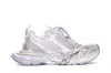 Balenciaga Low Top Sneakers Mesh Upper In White