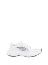 Balenciaga White Sneakers With Black Accents In White