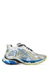 Balenciaga Runner Chunky Low-top Sneakers In Whiteyellowblue