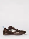 Balenciaga Women Brown Canvas And Corduroy Monday Ultra Sneakers In Brown