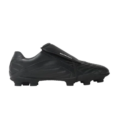 Pre-owned Balenciaga Soccer Sneaker 'triple Black' | Men's Size 40