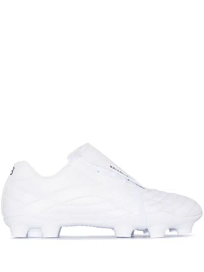 Balenciaga Soccer Sneakers In White