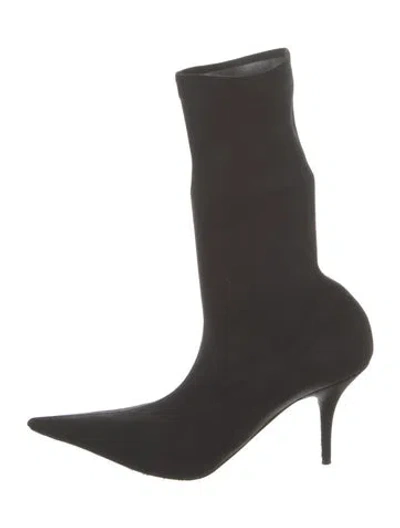 Pre-owned Balenciaga Sock Boots In Black