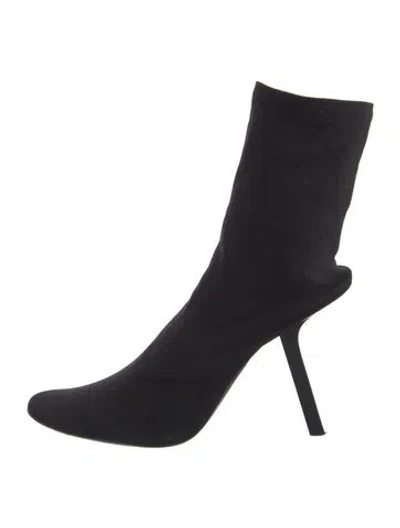 Pre-owned Balenciaga Sock Boots In Black