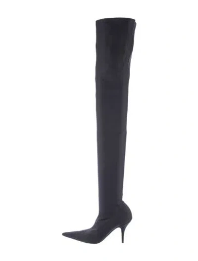 Pre-owned Balenciaga Sock Boots In Black