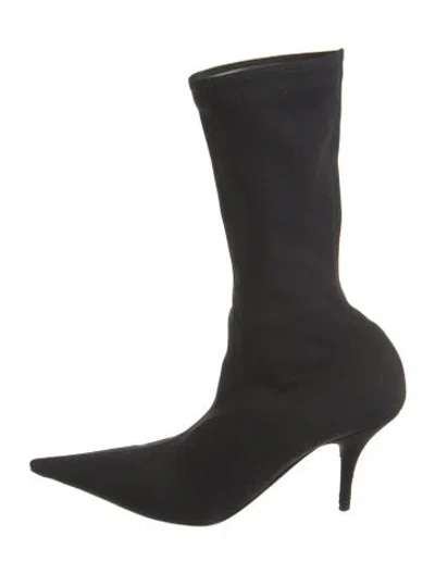Pre-owned Balenciaga Sock Boots In Black