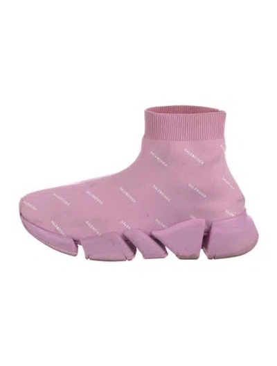 Pre-owned Balenciaga Sock Boots In Multi