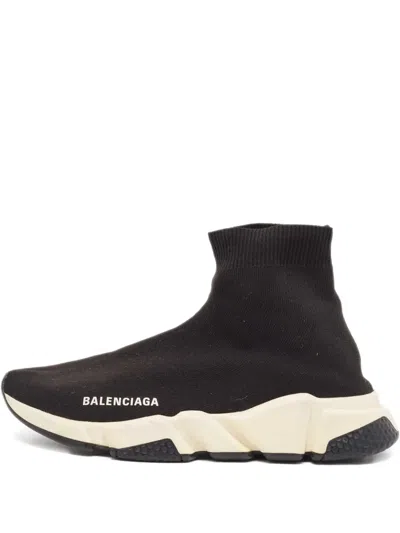 Pre-owned Balenciaga Sock Knit Sneakers