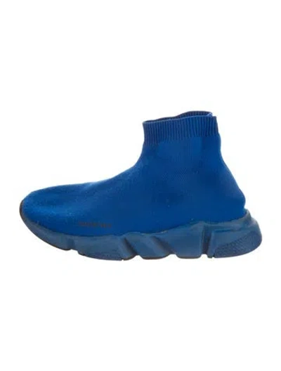 Pre-owned Balenciaga Babies'  Sock Runners In Blue