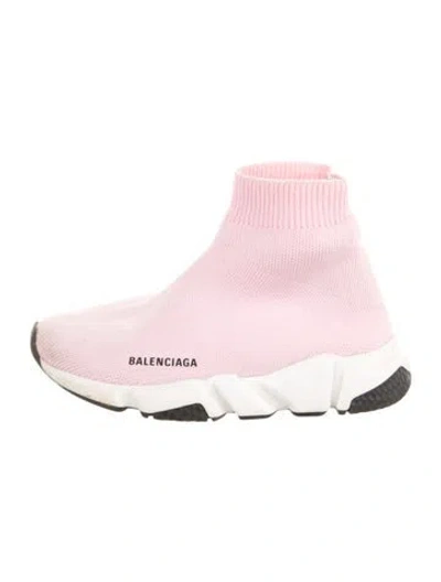 Pre-owned Balenciaga Babies' Sock Sneakers In Pink