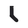 Balenciaga Men's Activewear Technical Socks In Blackrflct