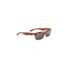Balenciaga Soho Rectangle Sunglasses In Brown