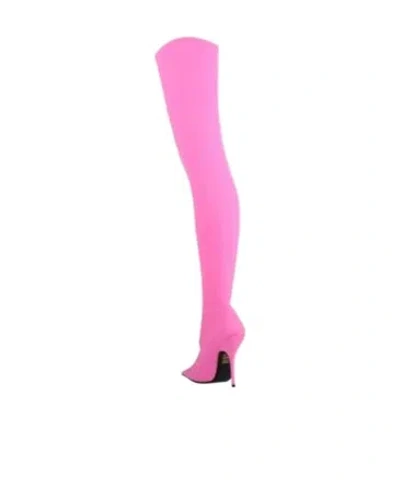 Balenciaga Solid Color High-heeled Pumps In Pink