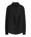 Balenciaga Solid Colour Shirts  Blouses In Black