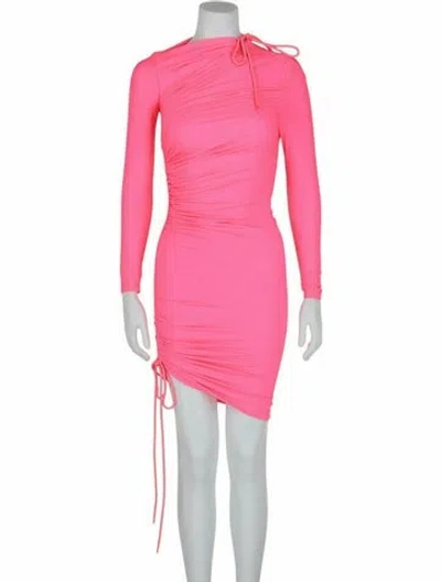 Pre-owned Balenciaga Solid Dress W/ Tags In Pink